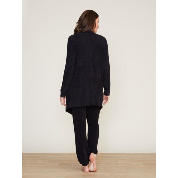 Barefoot Dreams Womens CozyChic Lite Island Wrap Cardigan Small/Medium Black NWT - Picture 3 of 15
